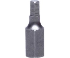 Koncówki 3/8" (10 mm) 6 kampų antgaliai, 10 mm, ilgis 30 mm, 2 vnt., s2, prolinas