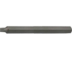 Koncówki 3/8" (10 mm) antgaliai su dantukais, M10, ilgis 75 mm, 2 vnt., s2, proline