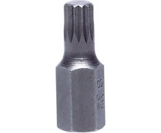 Koncówki 3/8" (10 mm) antgaliai su dantukais, m9, ilgis 30 mm, 2 vnt., s2, prolinas