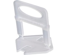 Klips 1,0 mm spaustukai, 100 vnt., plytelių lyginimo sistema. Proline