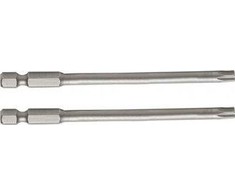 Końcówka 1/4" torx t10 antgalis, ilgis 100 mm, 2 vnt., s2, proline