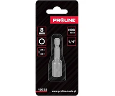 Końcówka Antgalis su magnetiniu dangteliu, 1/4", 6 kampų, 8 mm, 1 vnt. prolino