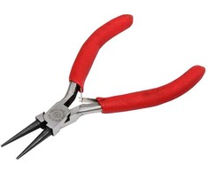 Szczypce Replės apvaliomis nosimis, 120 mm, profesionalios, „micro“, PVC proline