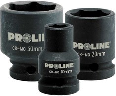 Nasadka Cr-Mo 1/2" 10 mm šešiakampis smūginis antgalis „Proline“ pakabukas