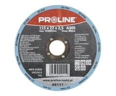 Tarcza diskas metalui pjauti T41 180x2.5x22mm A30S PROLINE