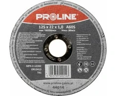 Tarcze Pjovimo diskai rūgštims atspariam plienui, t41, 125x1,0x22a60s proline, 10 vnt.