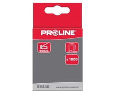 Zszywki Pusapvalės sąsagos, L tipo, 12 mm, 7,6 * 1,2 mm, 1000 vnt., prolinas