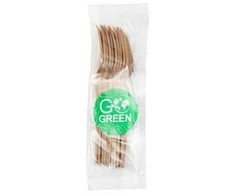 Gogreen Go Žalias Go Žalias Reusable Forks 10pcs