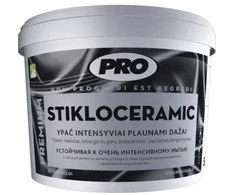 PRO Dažai sienoms STIKLOCERAMIC, 0,9L