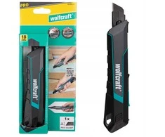 Peilis keičiamais ašmenimis Wolfcraft 4290000; 18 mm