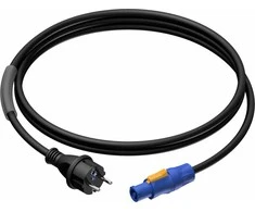 Procab Procab CAB442/5 Maitinimo kabelis – schuko kištukas – powerCON maitinimo išvestis – 3 x 2,5 mm² 5 metrai