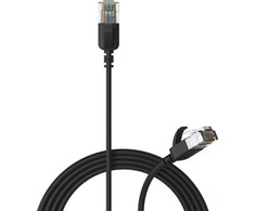 Procab PROCAB CSD560B/5 Plonas tinklo kabelis - CAT6A RJ45 - RJ45 U/UTP, juodos spalvos - 5 m