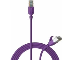 Procab PROCAB CSD560V/2 Slimline tinklo kabelis - CAT6A RJ45 U/UTP violetinė versija - 2 metrai