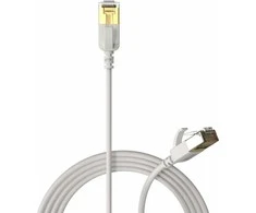 Procab PROCAB CSD570W/0.5 Slimline tinklo kabelis – CAT7 RJ45 U/FTP Balta versija – 0,5 metro