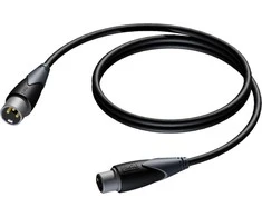 Procab Kabelis XLR kištukas – XLR moteris 1m – CLA901/1