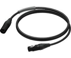 Procab XLR – XLR kabelis 1,5 m juodas (PRA901 / 1,5)