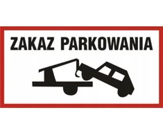 PROCERA TDC ženklas, stovėjimo aikštelė draudžiama