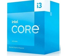 Procesorius CPU|INTEL|Stalinis kompiuteris|Core i3|i3-13100F|3400 MHz|Šerdys 4|12MB|Lizdas LGA1700|58W|BOX|BX8071513100FSRMBV
