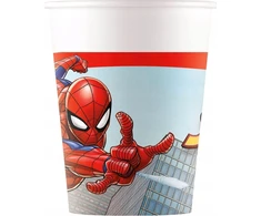 Globos Europe Bv PROCOS Kubeczki papierowe Spiderman 200 ml 8 vnt Godan