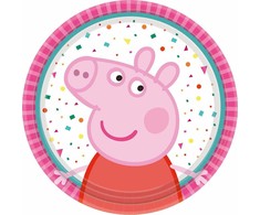 PROCOS Talerz Anagram Peppa Pig 8szt.18cm vienas dydis