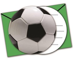 Procos2 Kvietimas su voku Futbolas šalis 6vnt.