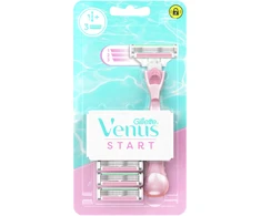 Procter Gillette Venus Start Maszynka do golenia dla kobiet + 3 įdėklai wymienne (1521152)