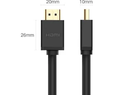 Proda Dbd20 HDMI - HDMI kabelis 15 m, juodas (Ugreen)