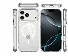Prodigee „SuperHero“ dėklas su „MagSafe“, skirtas „iPhone 17 Pro“, skaidrus