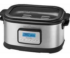 Clatronic ProfiCook PC-SV 1112 8 L 520 W Juodas, Nerūdijantis plienas