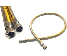 PROFITOR Dujų vamzdis su dviem pasukamomis veržlėmis G 1/2” e-GAZ Type 111 GW/GW L = 1000