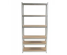 Regał Lentyna Presuojama metalinė lentynų sistema, 6 lentynos, 2220 × 1100 × 500 mm, 175 kg, cinkuota