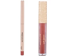 Set Profusion Cosmetics: Lip Envy Blushing Rose lūpų blizgis 3,5 ml + Lip Envy Blushing Rose lūpų pieštukas 0,3 g