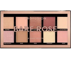 Profusion Cosmetics Profusion 10 Shade Palette Bare Rose, 16 g