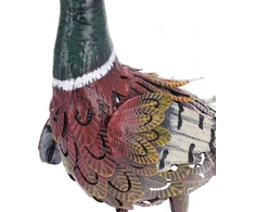 ProGarden Dekofigur Gartenfigur Gartenskulptur Gartendekoration Fasan 64x20x40 cm
