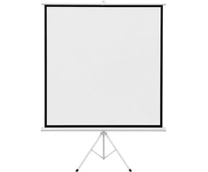 Projektoriaus ekranas stojący Cabletech 200x200cm 100"