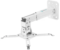 ONKRON Projektorius Mount Ceiling Adjustable Bracket iki 22 lbs Projectors, Baltas