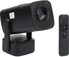 BLOW AndroidTV HD Cinema SOUND nešiojamas projektorius + Juodas dėklas