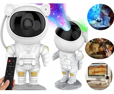 Projektorius lampka nocna astronauta