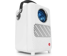 Vivibright Spacetronik Mobilny Projektorius M1 LED Full HD Krepšys Ekran BT PR