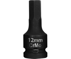 Bitonasadka Smūginis antgalis 1/2" šešiakampis 12 mm, ilgis 60 mm, „Proline“ pakabukas