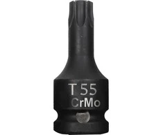 Bitonasadka Smūginė galvutė su antgaliu 1/2" Torx T55, L=60mm Proline Pendant