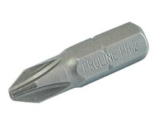Skrūvgriežio antgaliai Proline 1/4Ph2x25Mm 25 vnt.