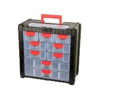 Organizer Dėžutė su rankena 392x200x400mm,22 skyr., Proline HD