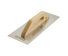Paca Nerūdijančio plieno mentelė 580 * 130 mm lygi medinė rankena, proline