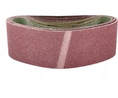 Pasy Begalinės abrazyvinės juostos, 100x610 mm, 10 vnt., gr 60, prolinas