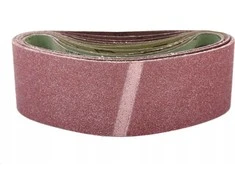 Pasy Begalinės abrazyvinės juostos, 75x533 mm, 10 vnt., 100 grūdėtumo, prolinas