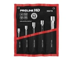 Klucze Dvipusiai vamzdiniai raktai, 5 vnt. (8x9-16x17mm), CV, proline "HD"
