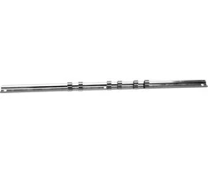 Listwy 1/4" galvučių juostelės, 6 spaustukai, ilgis 120 mm, 2 vnt., proline