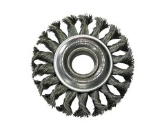 Szczotka Plieninės vielos diskinis šepetys, nupjautas, skersmuo = 178 mm, proline