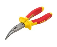 Szczypce „Electrotech“ replės, pusapvalės, lenktos, cv, 160 mm, 1000 V, proline